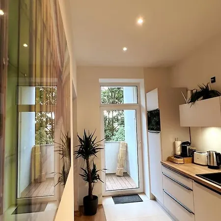 Apartmán Soul-apartment Balkon Privatparkplatz 2 Boxspringbetten 55zoll Tv Wlan Lipsko